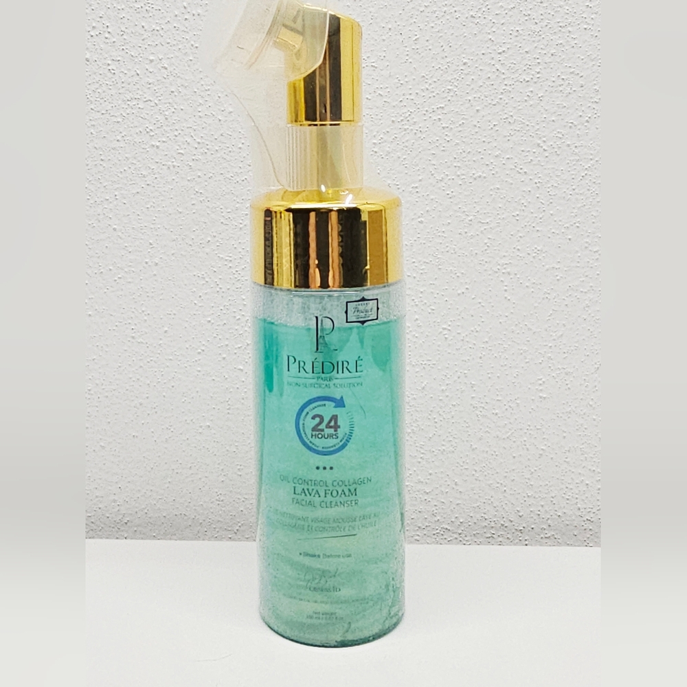 Prédiré Paris Oil Control Collagen Lava Foam Facial Cleanser Retail $180
